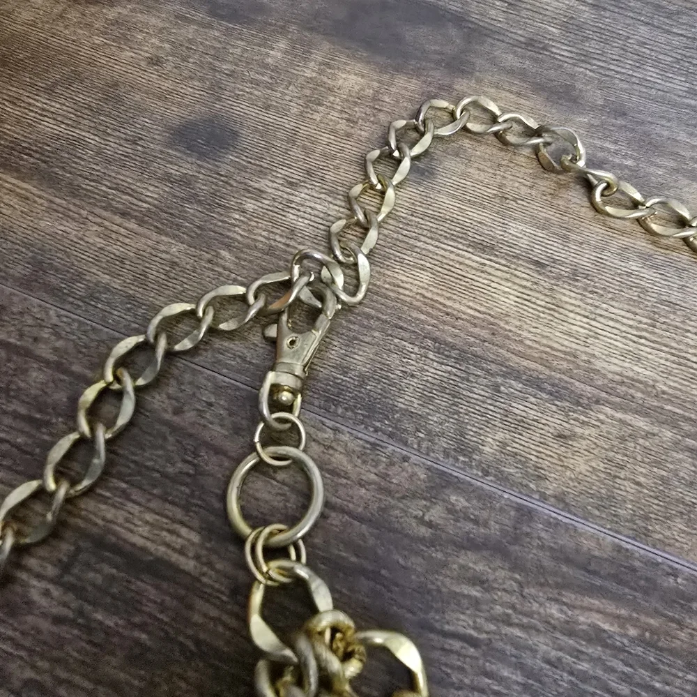 Gold Tone Chain Belt